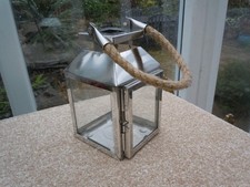 Stainless Steel Glass Lantern
