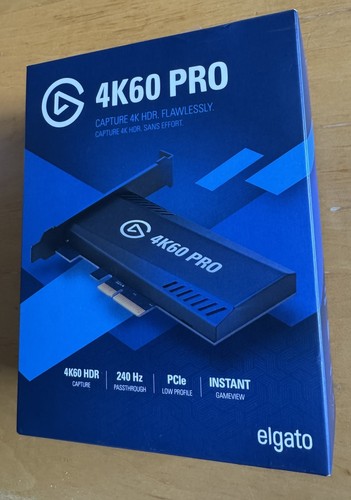 Elgato 4k60 pro - pro, capture