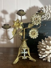 Antique French Brass Church