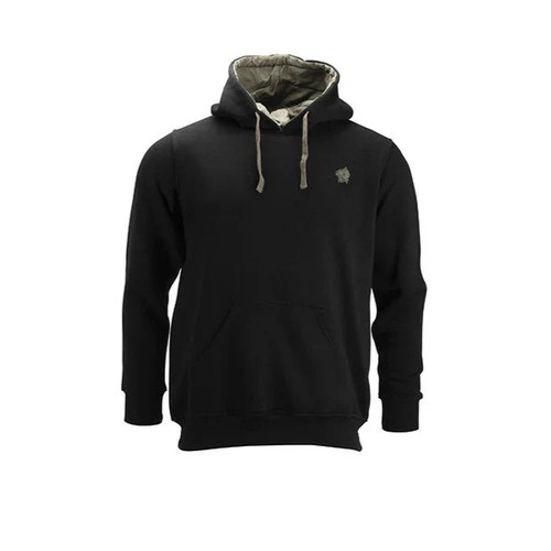 Black nash tackle hoody - tackle,