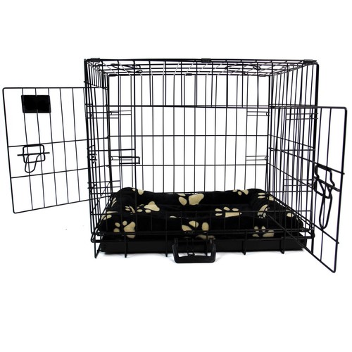 Dog cage with bed metal - dog,