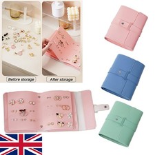 Storage Book Earring Ear Studs