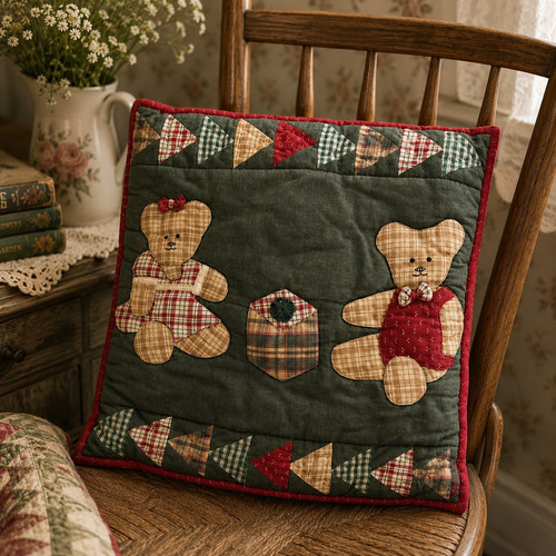Patch magic bears pillowcase - magic,