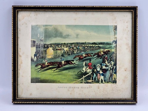 Original antique print - print, in