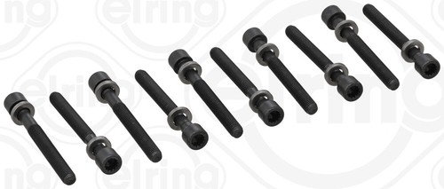 Bolt kit cylinder head elring - cylinder,