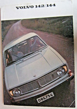 1968 VOLVO 142 & 144 4 PAGE BROCHURE. #3445.8.68.60.000