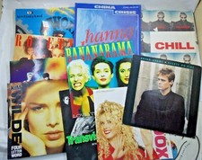 22 x Assorted  1980s / 1990s 45 rpm Pop / Chart Singles