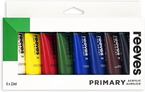 Reeves acrylic paint - reeves,