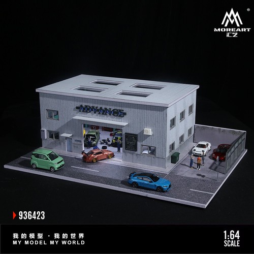 Diorama car parking - diorama, 1/64