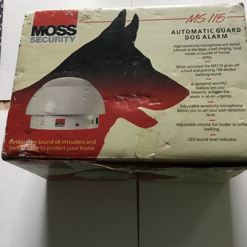 Moss alarms barking mad - mad, .