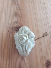 Antique Rare W.H. Goss Pottery Brooch