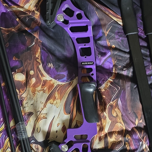 Toparchery purple recurve bow - purple,