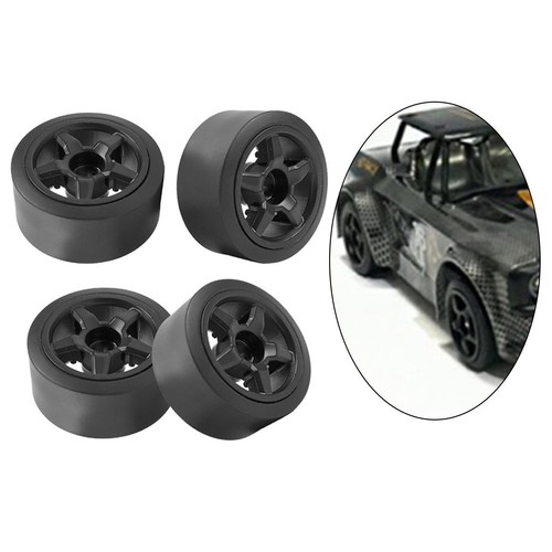 Pack drift wheel tires - 4,