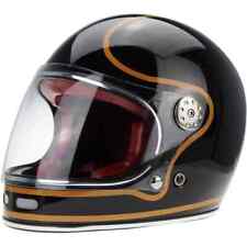 VIPER F656 VINTAGE MOTORCYCLE Helmet Classic Black/Cooper XSNEW