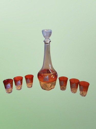 Mid century clear ruby flash - mid,