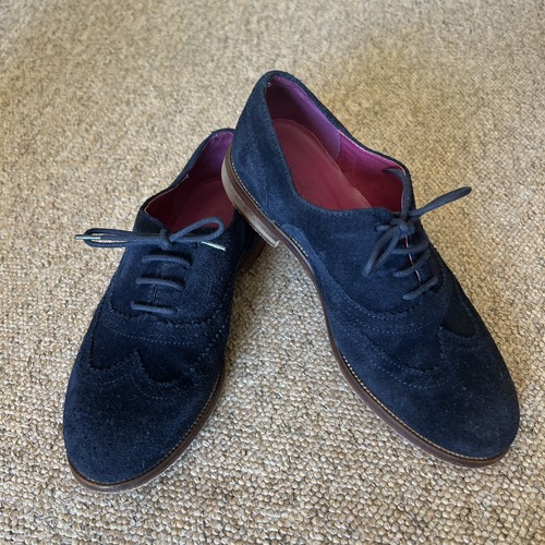 Boden navy blue suede - boden,