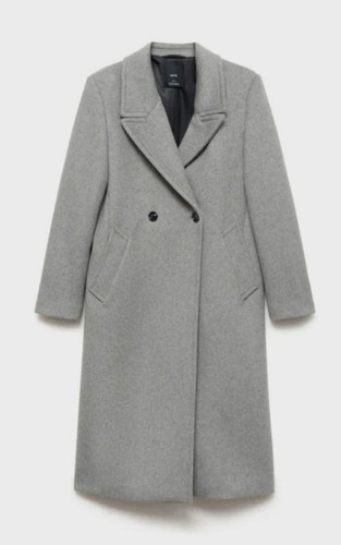Mango wool blend grey - , midi