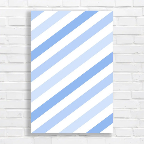 Diagonal pastel stripes blue - diagonal,
