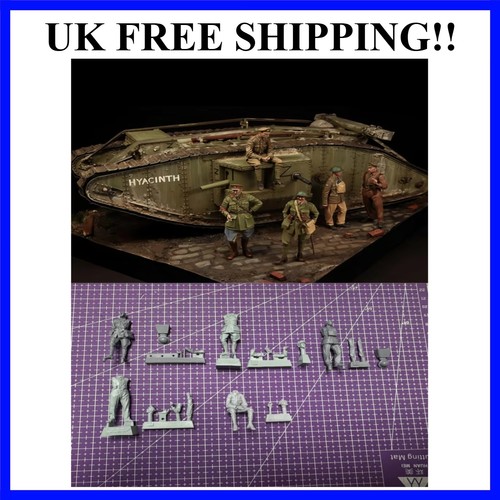 Resin figure unpainted - 1/35,