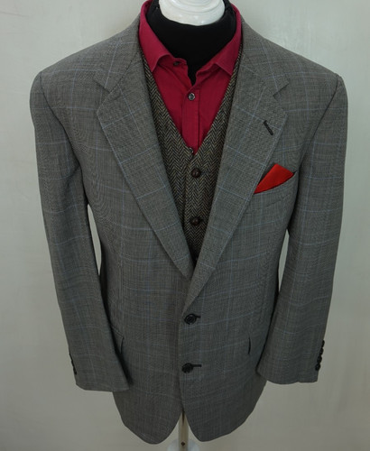 Burberry single breast wool
