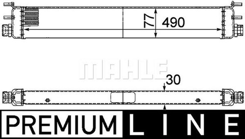 Mahle premium line oil cooler - mahle,
