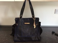 New JUICY COUTURE Medium Navy Handbag Women