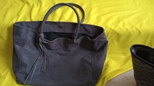 Borse in Pelle Gray Animal