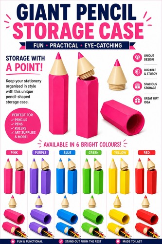 Giant pencil case storage - giant,