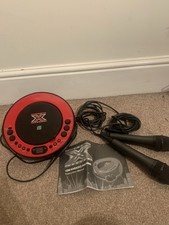 The X Factor CDG Karaoke Machine with 2 Microphones