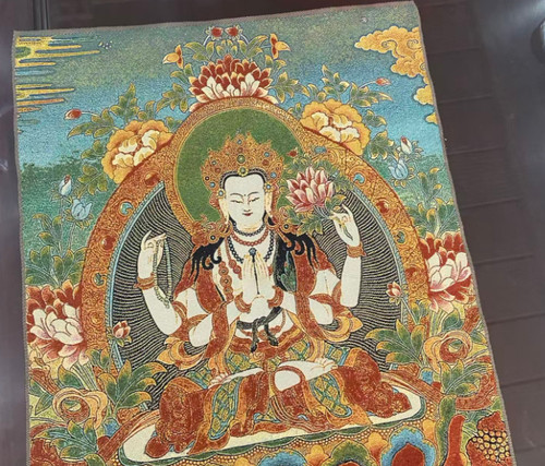 Retro 2 tibetan - retro, 23.4*35.2”tibetan