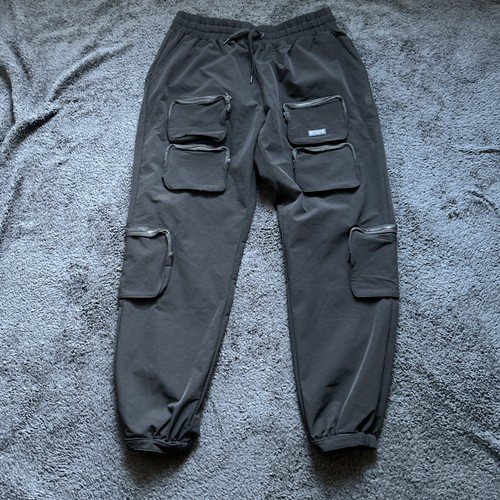 Boohoo man black multi pocket - boohoo,