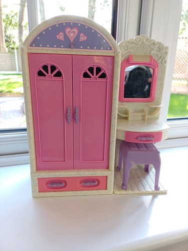 Barbie wardrobe with attached