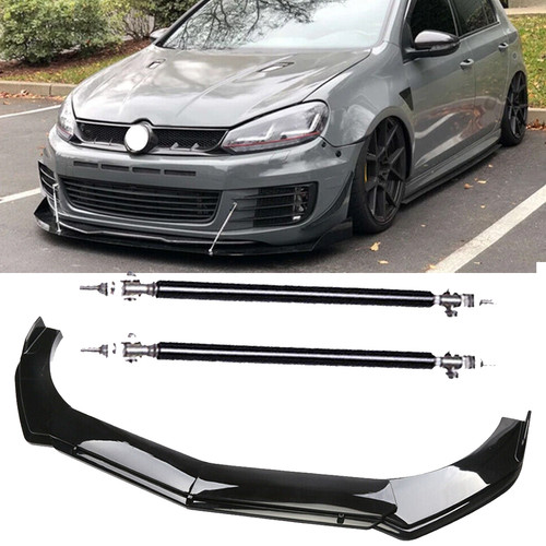 Front bumper lip splitter - bumper,