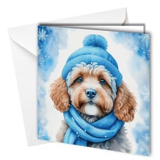 #1769 Christmas Card Cockerpoo