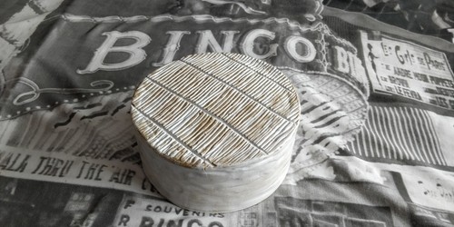 Vintage porcelain cheese plate - vintage,