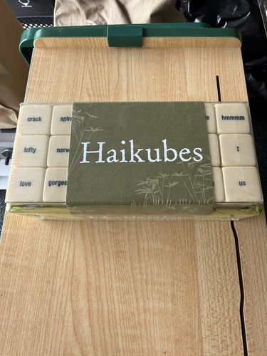 Haikubes dice game haiku - haikubes,