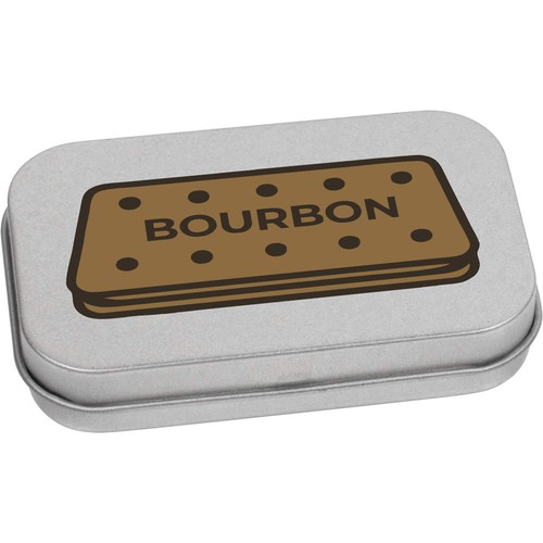 Bourbon biscuit metal hinged - 'bourbon,
