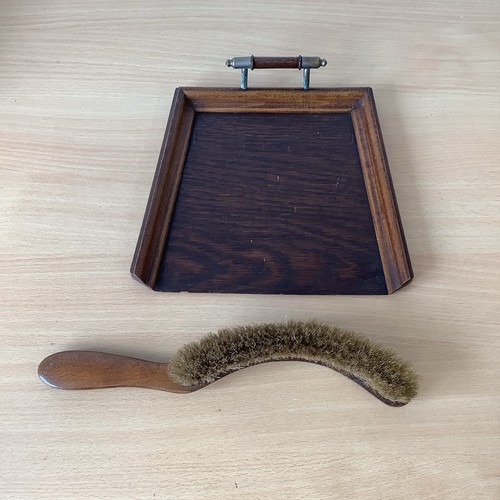 Vintage wooden crumb tray - crumb,