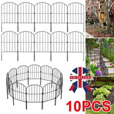 10pcs Metal Garden Fencing