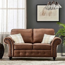 Sofa Suite 3+2+1 Tan Suede –