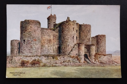 Harlech castle gwynedd - gwynedd,, wales