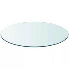 Clear Tempered Glass Table Top