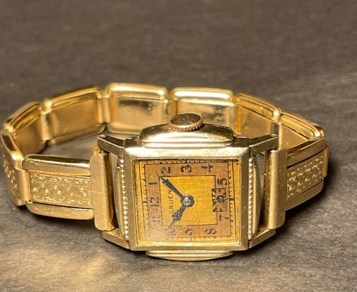 Gruen 12k gold model windup - gold,