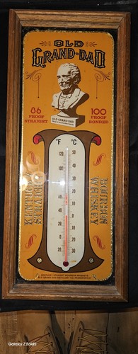 Old granddad 100 proof wooden - granddad,