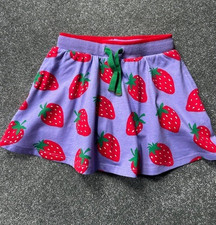 Mini Boden Strawberry Skort