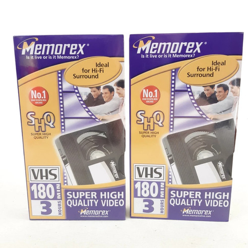 Memorex shq 180 blank - 2,