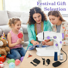 Dual speed sewing machine