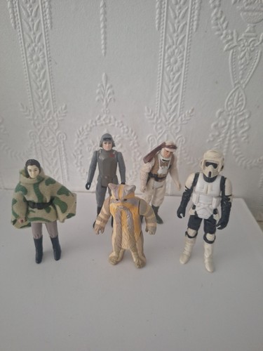 Vintage star wars - star, figures