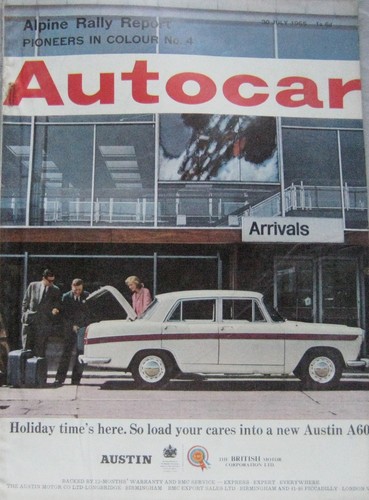 Autocar magazine july 1965 - autocar,