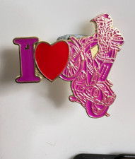 I Love Speedway Metal Pin